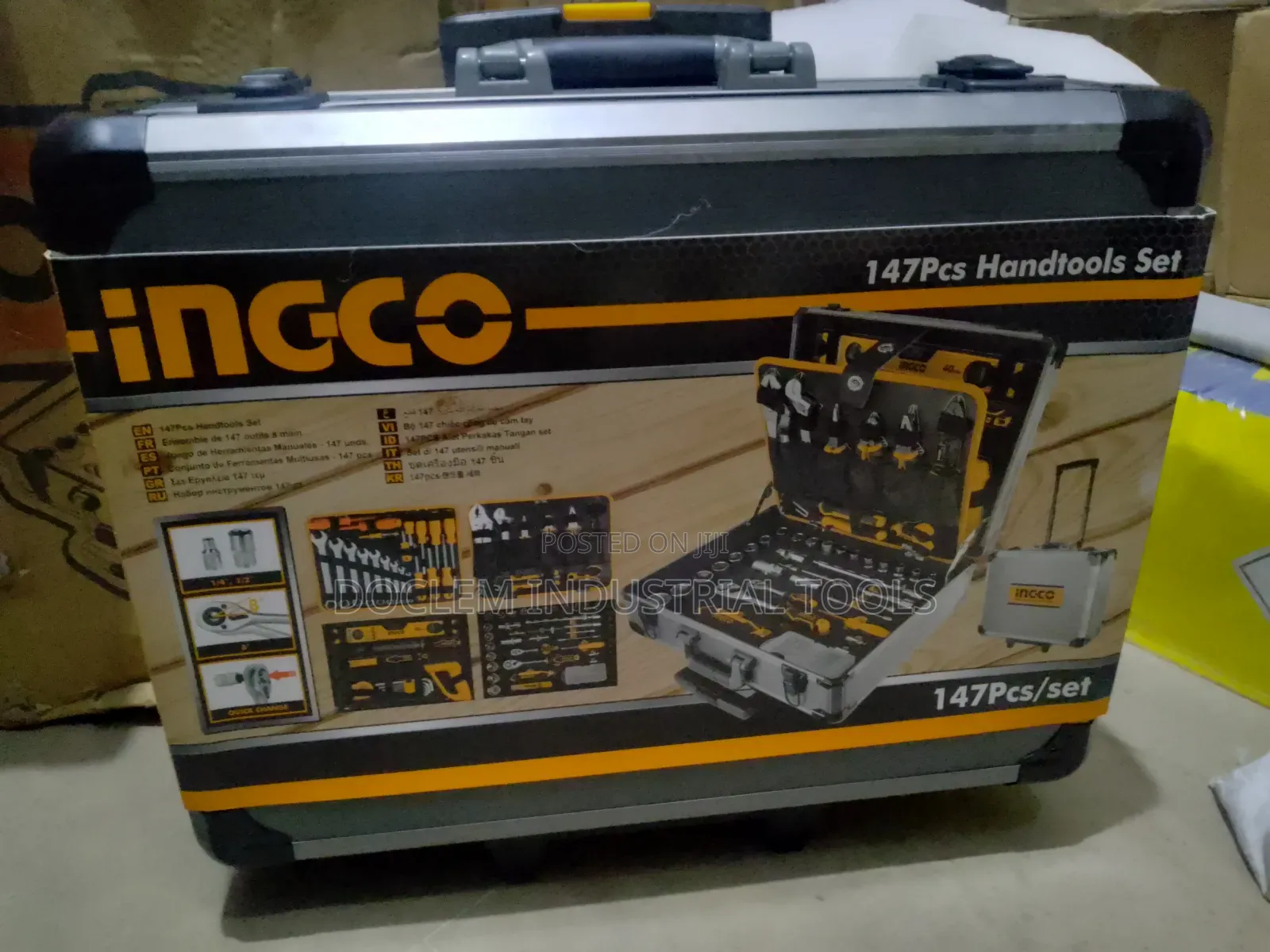 147pcs Electromechanical Ingco Tools Set