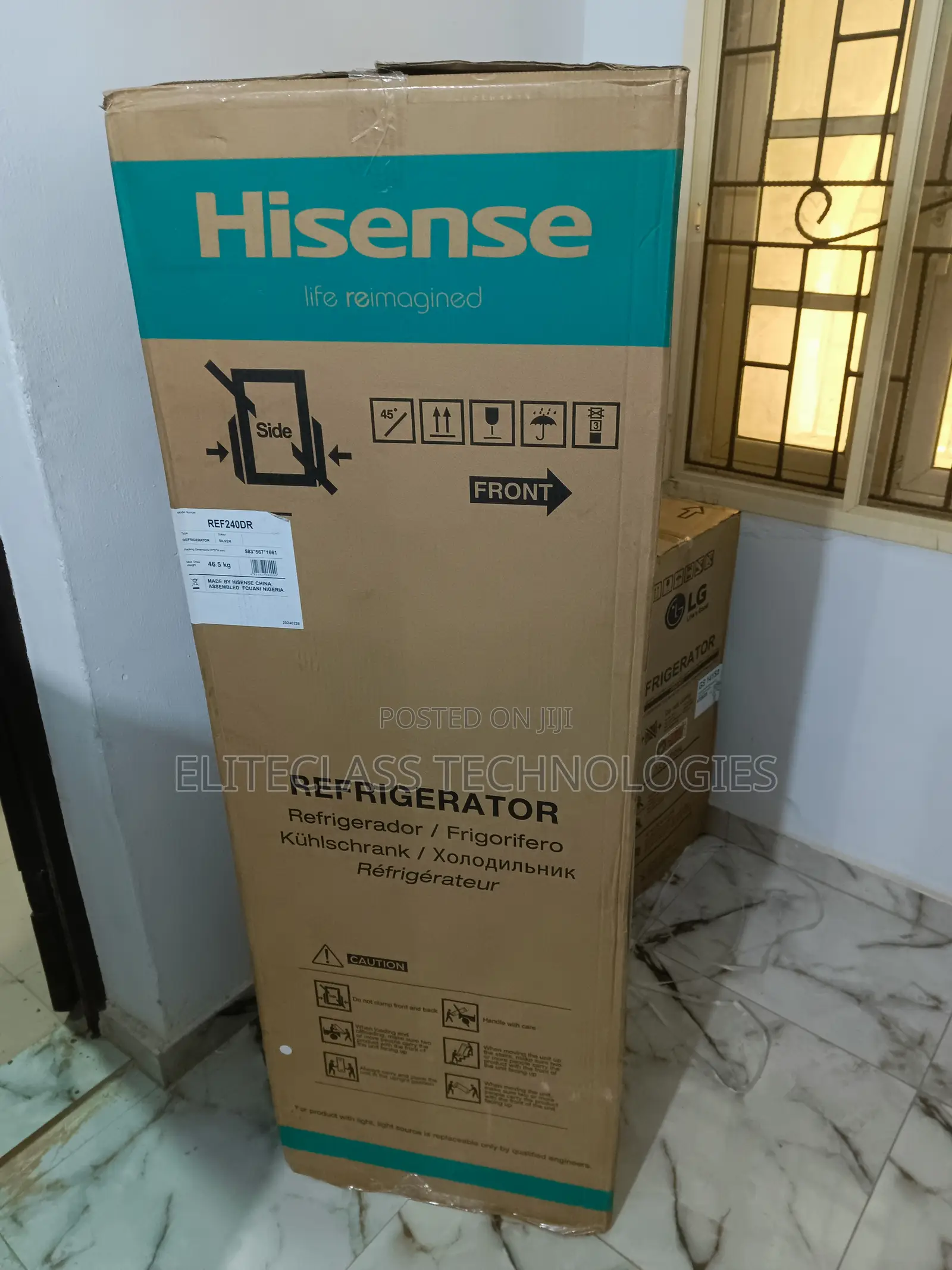 Fast Cooling Hisense Refrigerator REF240DR