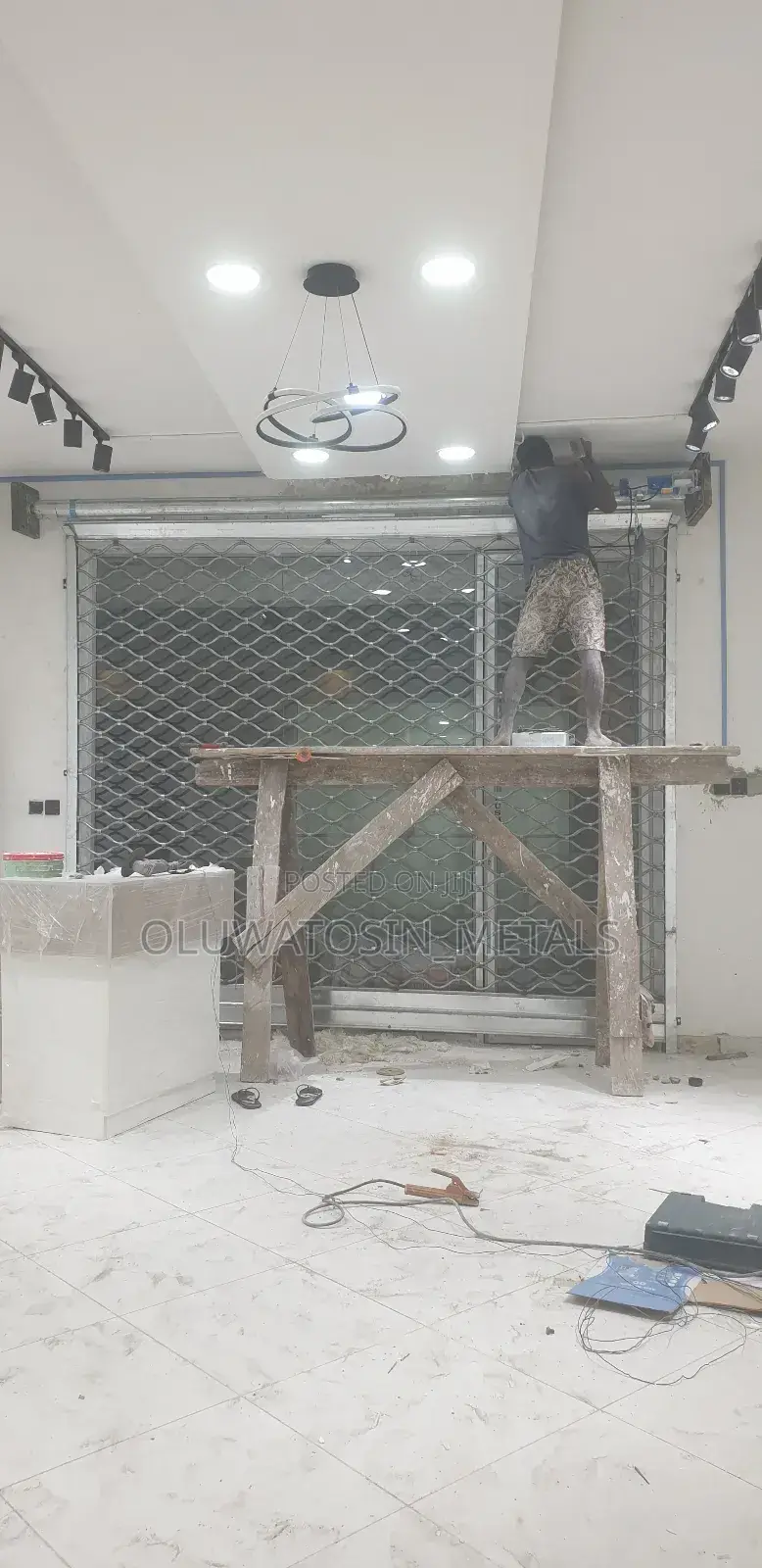 Automatic See Through Roller Shutter