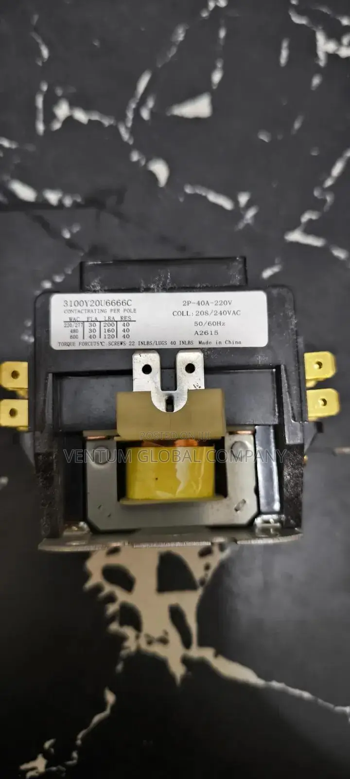 Single Phase Contactor 25A Magnetic