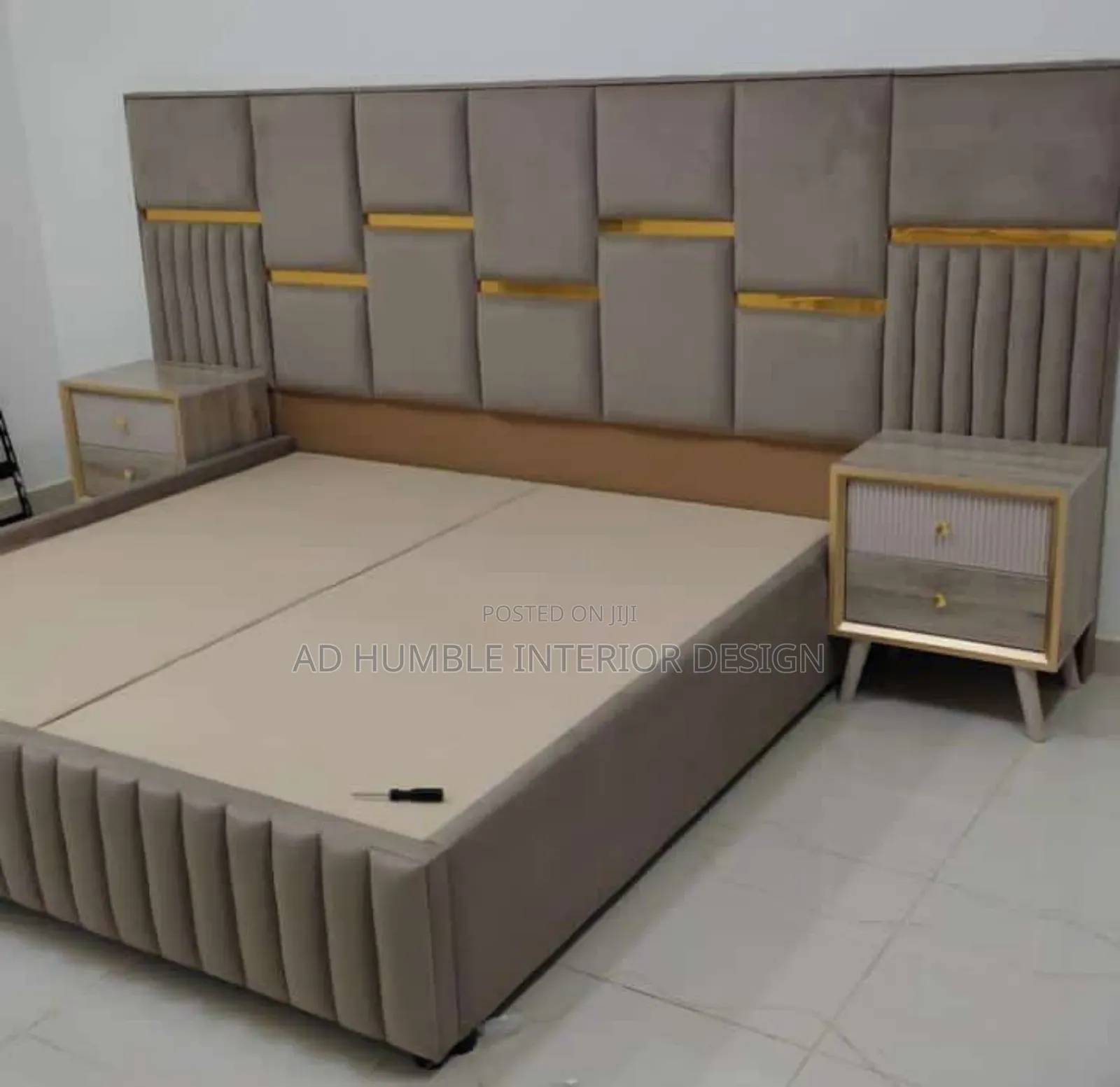 6/6 Standard Padded Bedframe