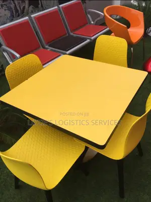 Fiber Chairs And Table Set Available For Sales Order Yours
