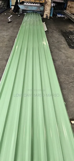 Industrial 6 Corrugation Pale Green