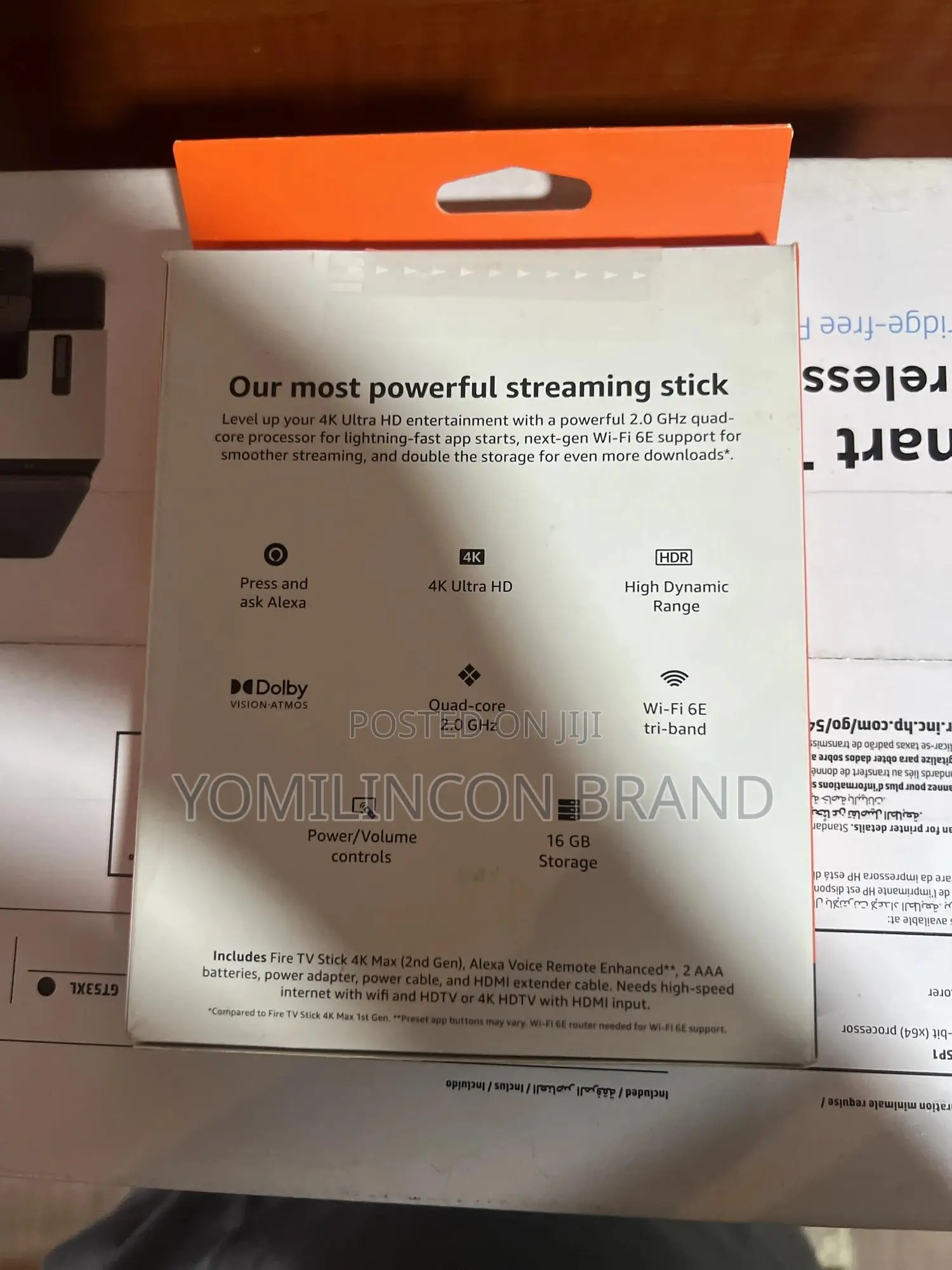 Amazon Fire TV Stick Max Streaming Device