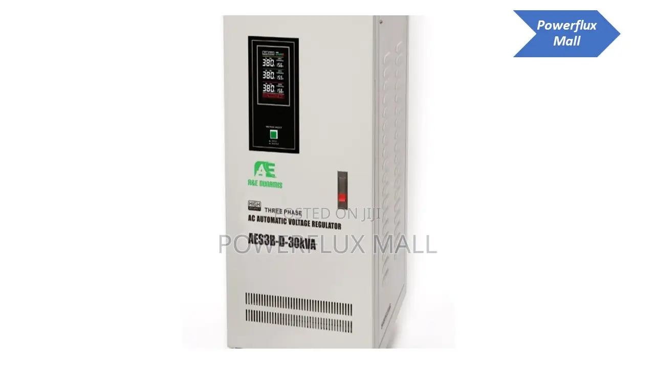 30kva 3-phase Servo Voltage Stabilizer 240v-456v
