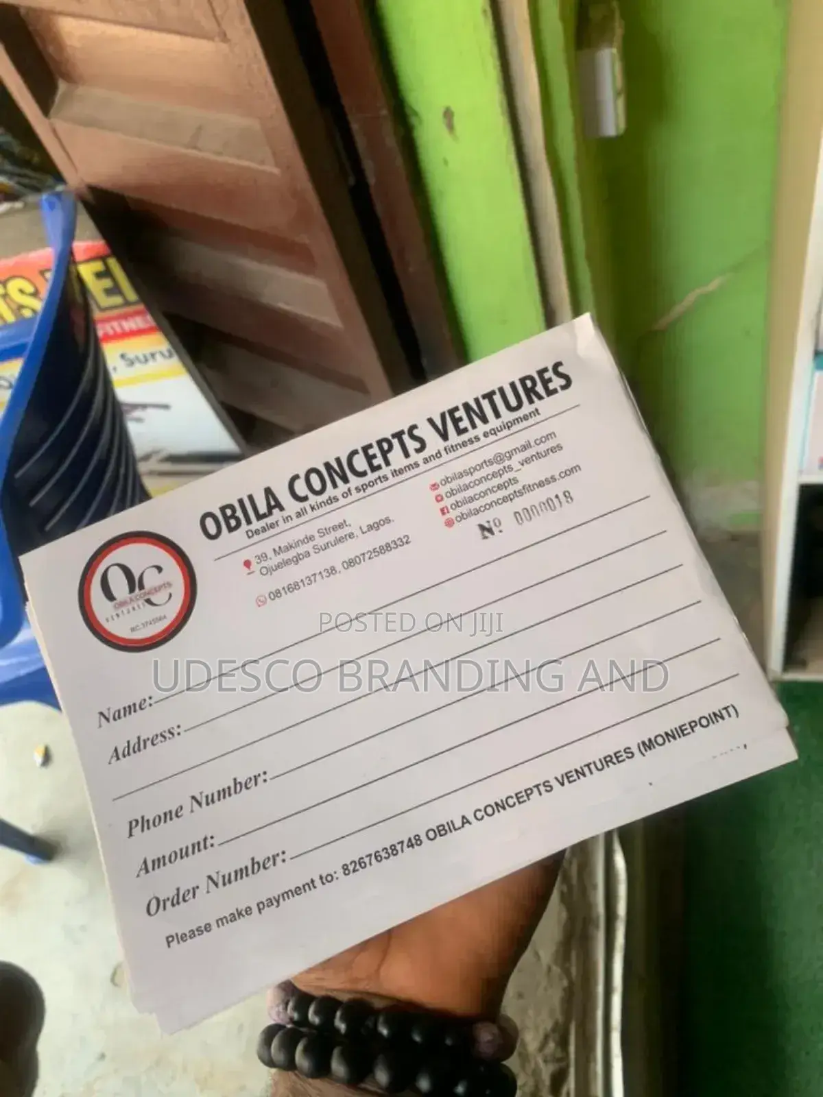 Invoice/Receipt/Waybill