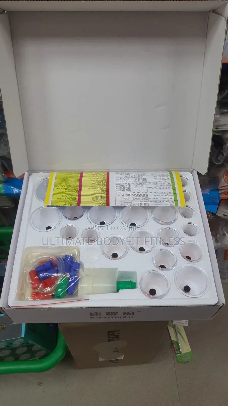 Brand New 24cups Cupping Therapy Vacuum Suction Set