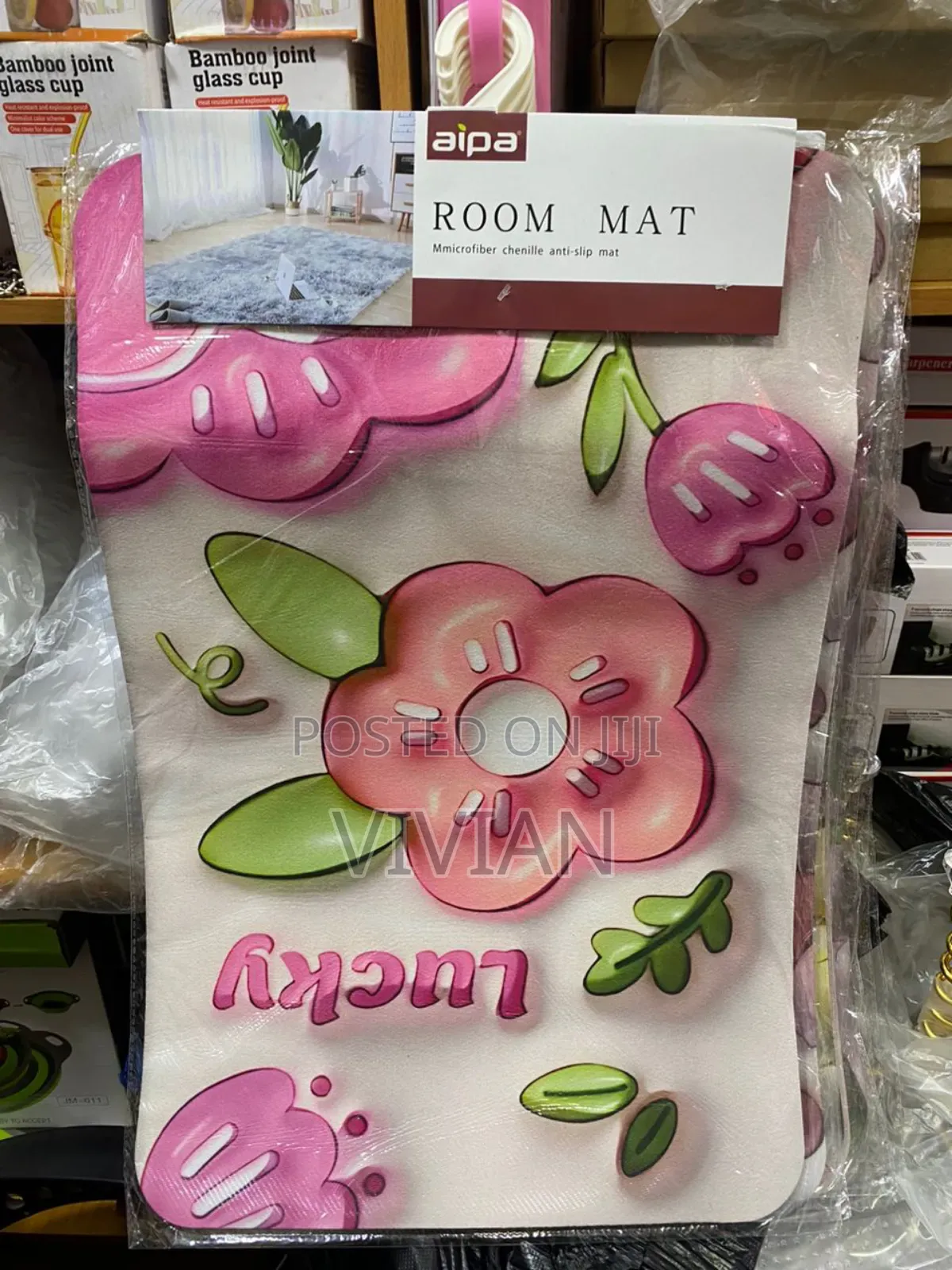 Fruit Design Bath Mat