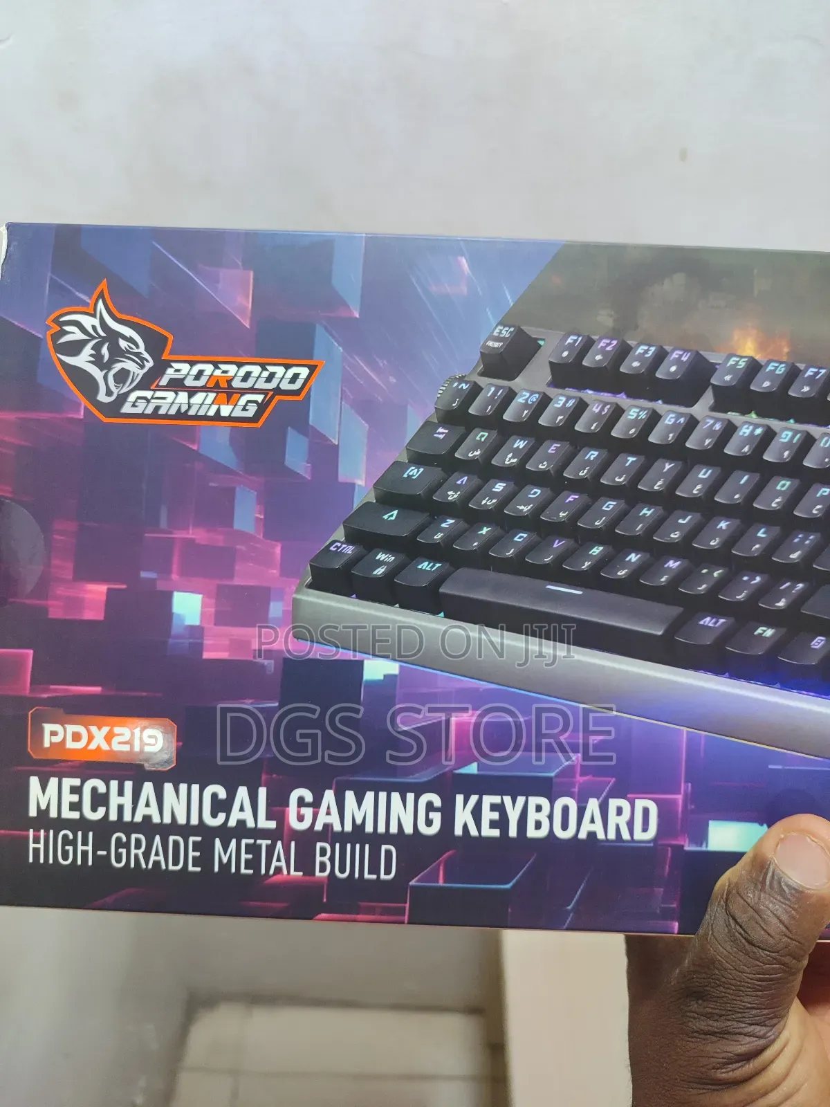 Porodo Gaming PDX219 Mechanical Gaming Keyboard Wired