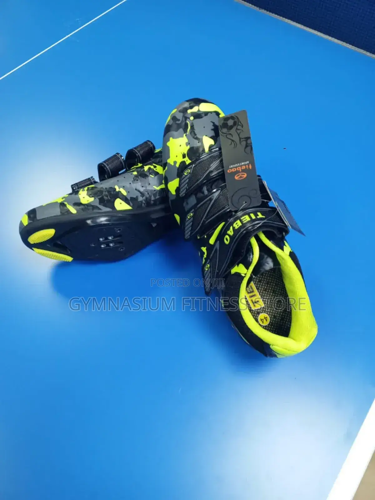 Cycling Shoe Yellow