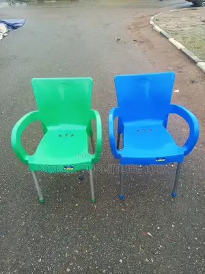Plastic Chair With Armrest