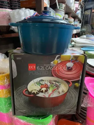 6.2L Enamored Iron Casserole Pot