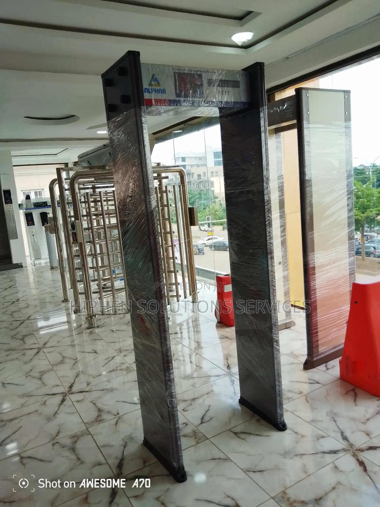 Walk Through Gate/Metal Detection Security Door