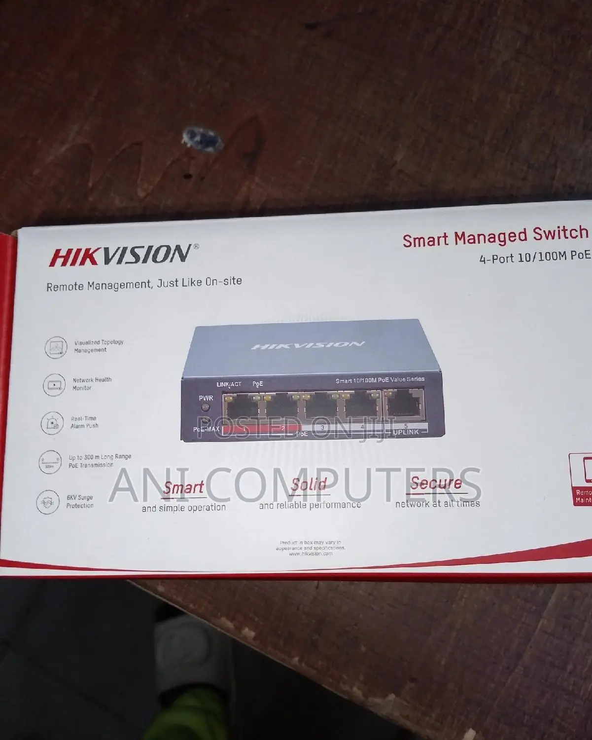 Hik Vision 4port Poe Switch