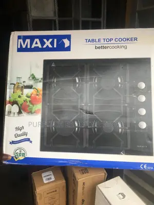 Maxi 60x60 Table Gas Burner Cabinet Inbuilt