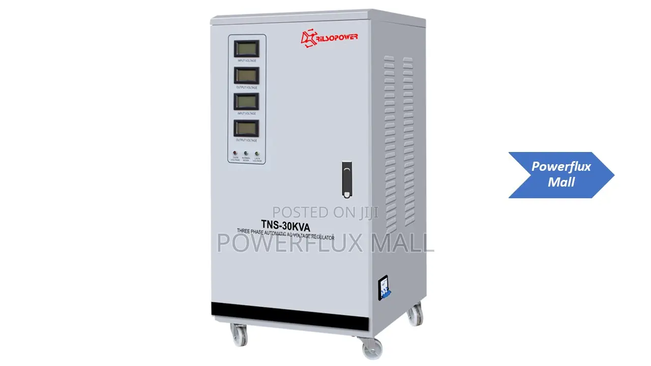 30KVA 3-Phase Rilsopower Servo Stabilizer 
