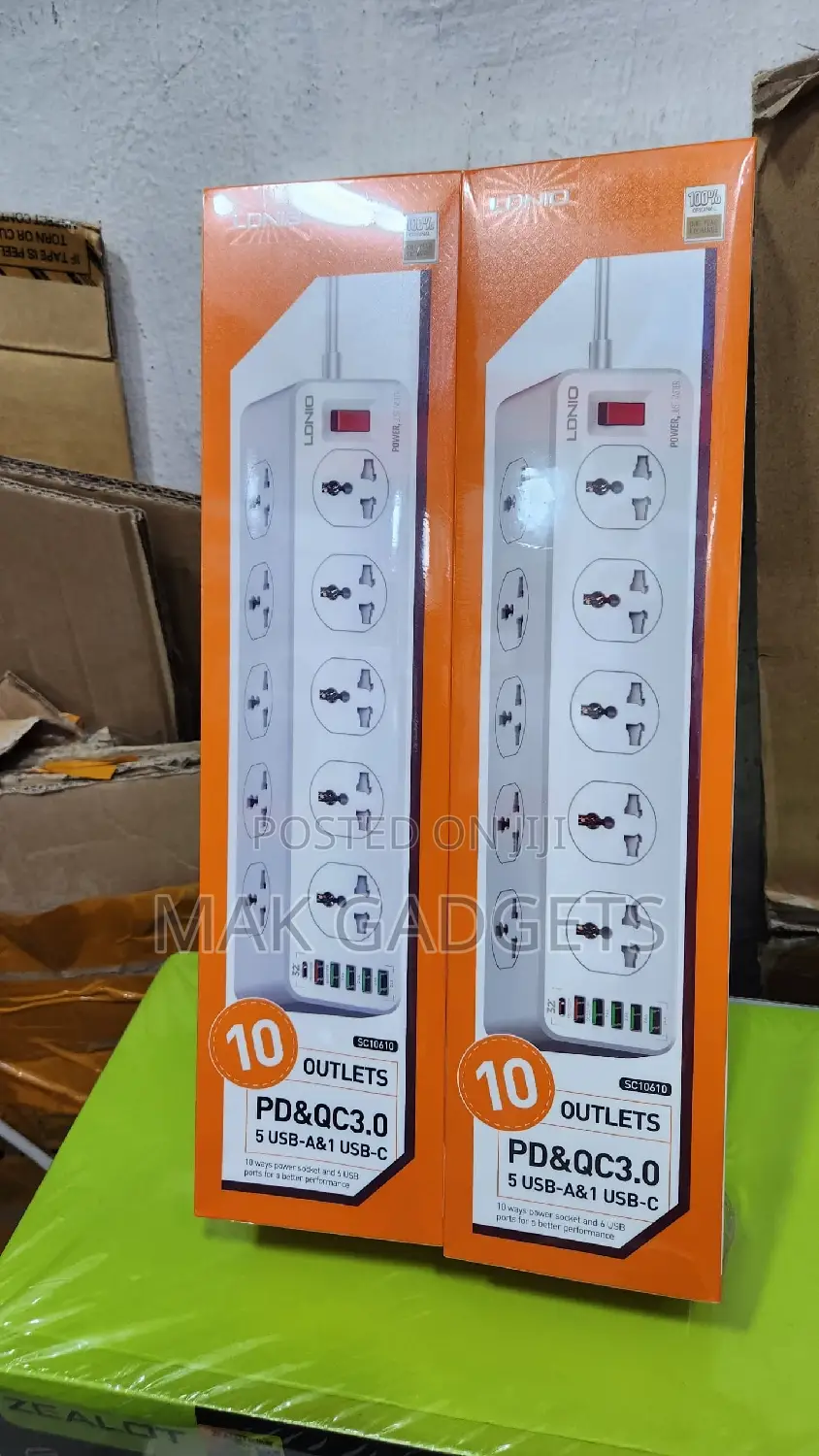 Ldnio Power Strip 4 Universal Socket With 4 Usb Output