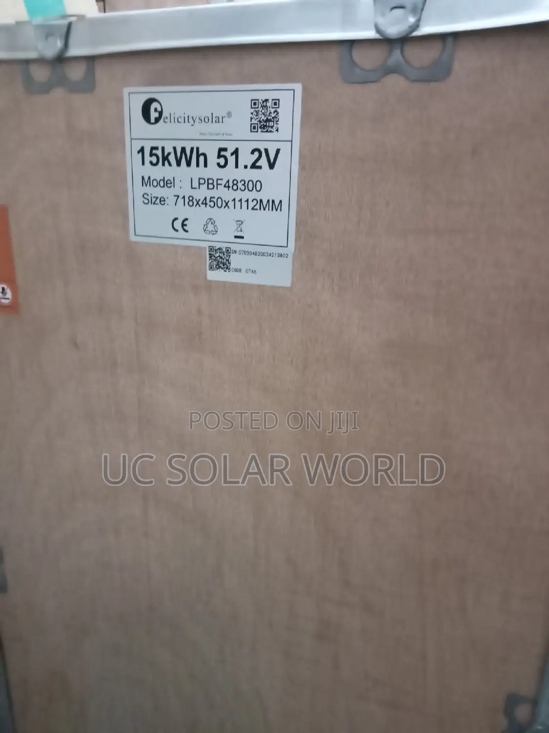Felicity 15kwh 51.2V Lithium Battery