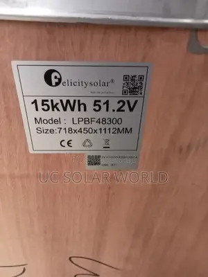 Felicity 15kwh 51.2V Lithium Battery