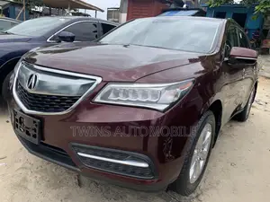 Acura MDX SUV 4dr FWD (3.5L 6cyl 9A) 2016 Red
