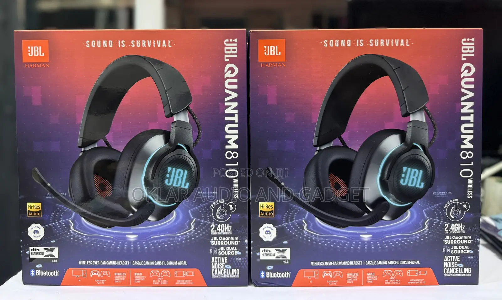 JBL Quantum 810 Wireless Gaming Headset for Pc,Ps5,Ps4,Xbox