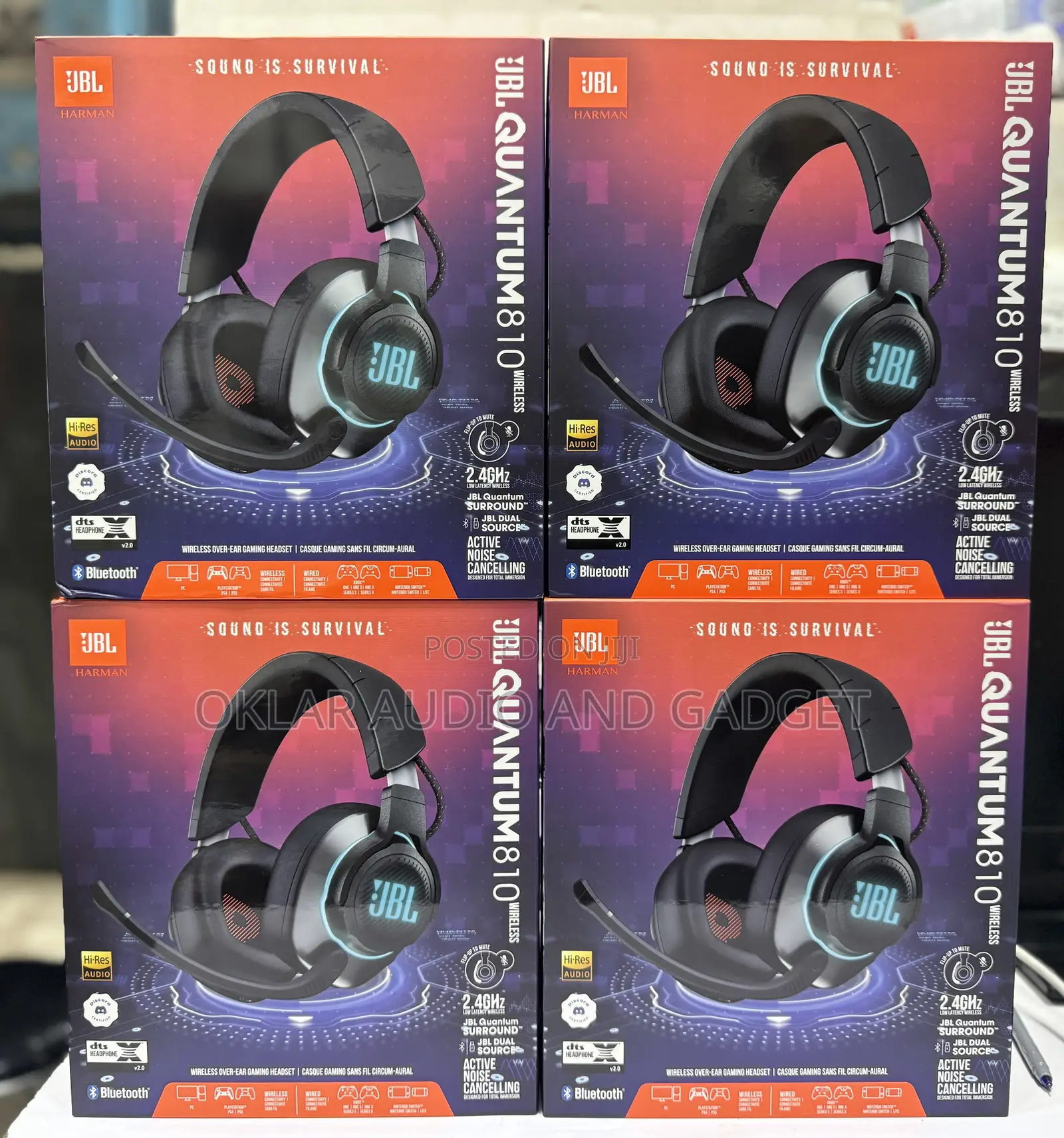 JBL Quantum 810 Wireless Gaming Headset for Pc,Ps5,Ps4,Xbox