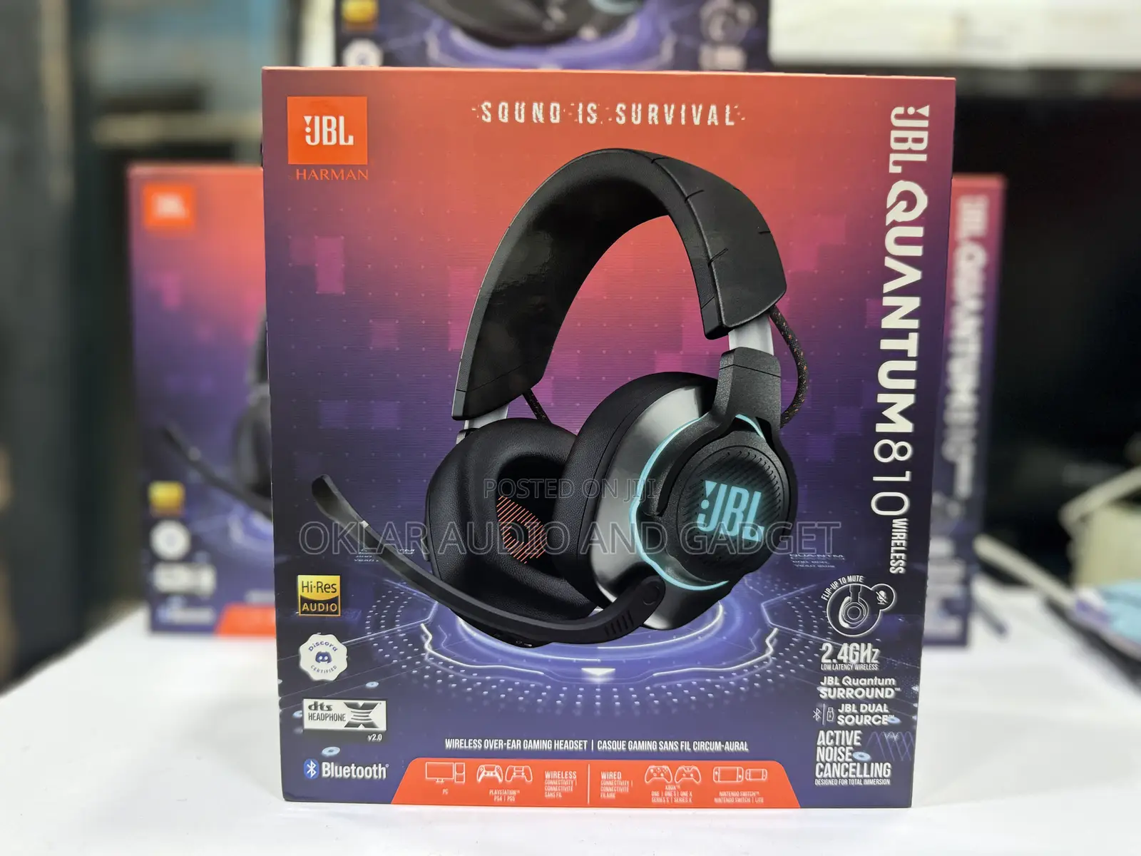 JBL Quantum 810 Wireless Gaming Headset for Pc,Ps5,Ps4,Xbox