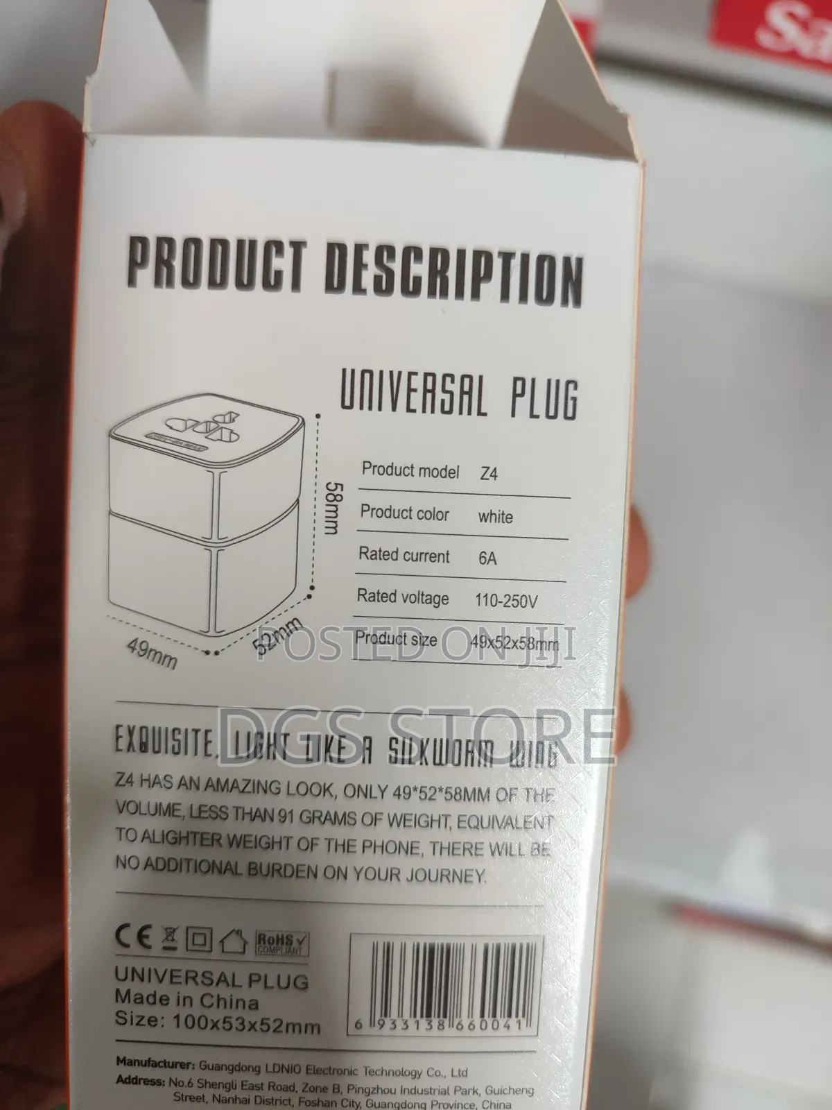 Ldnio Plug Universal ABS V0 Charger