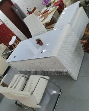 Executive Office Chair and Table