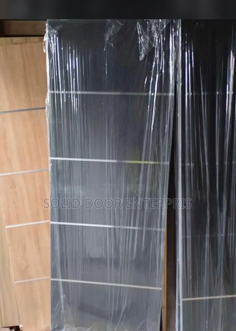 A Solid HDF Door With Mixed Colour