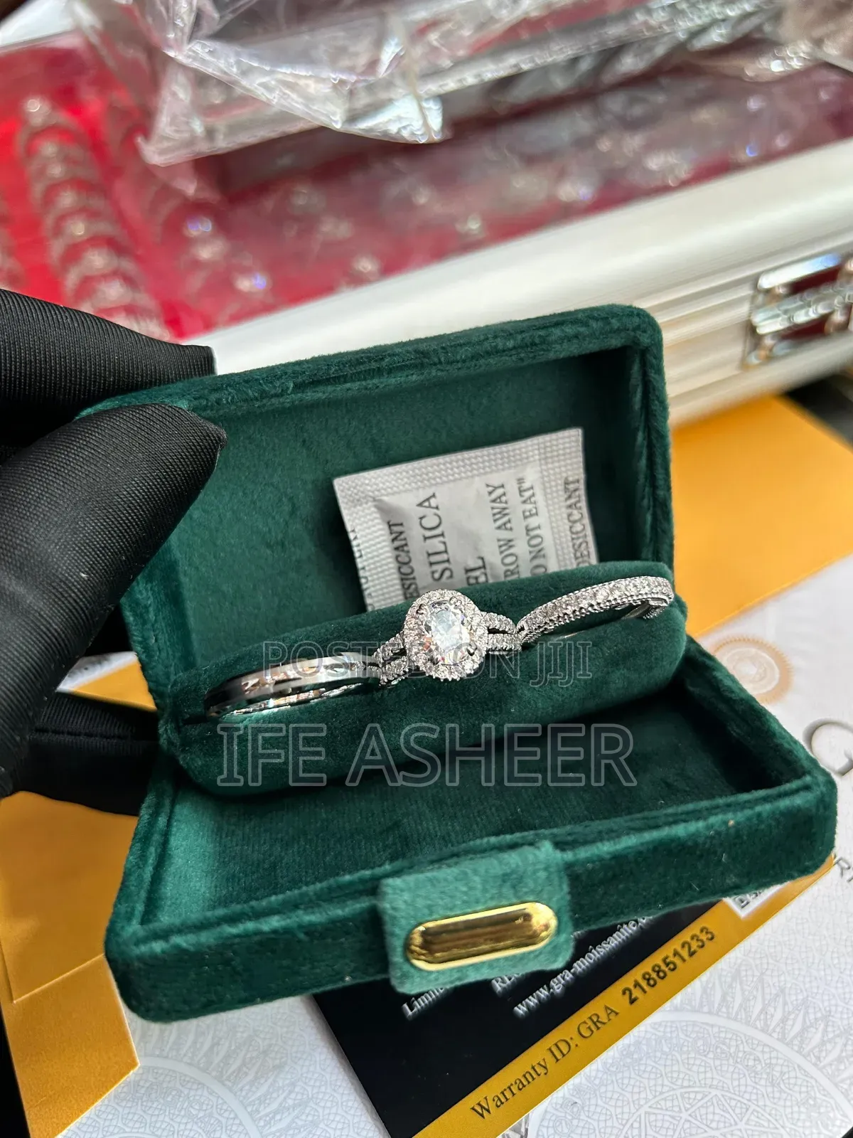 925 Couples Set of Ring 012 - Silver