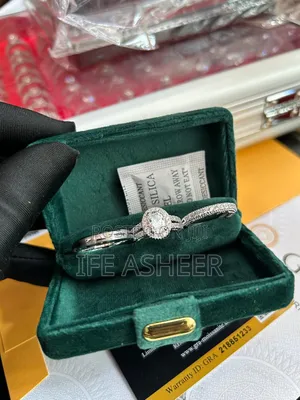 925 Couples Set of Ring 012 - Silver