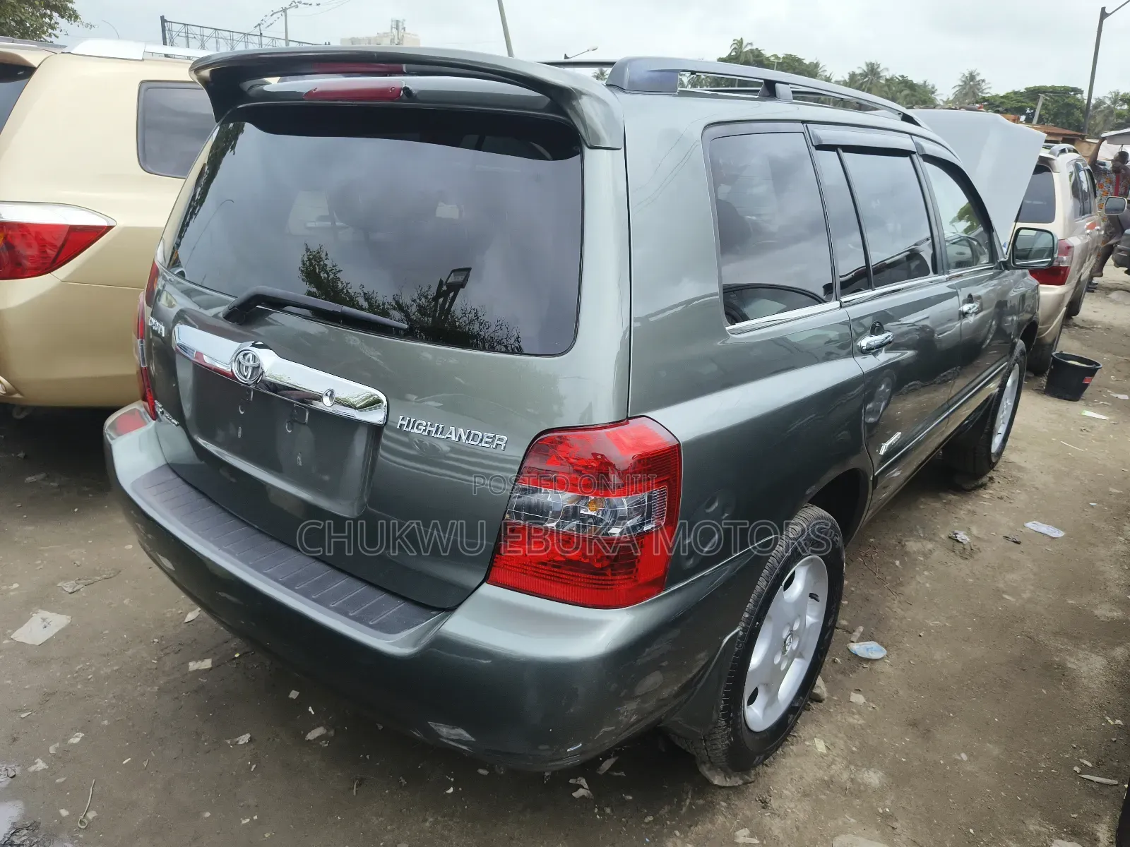Toyota Highlander Limited V6 2006 Green