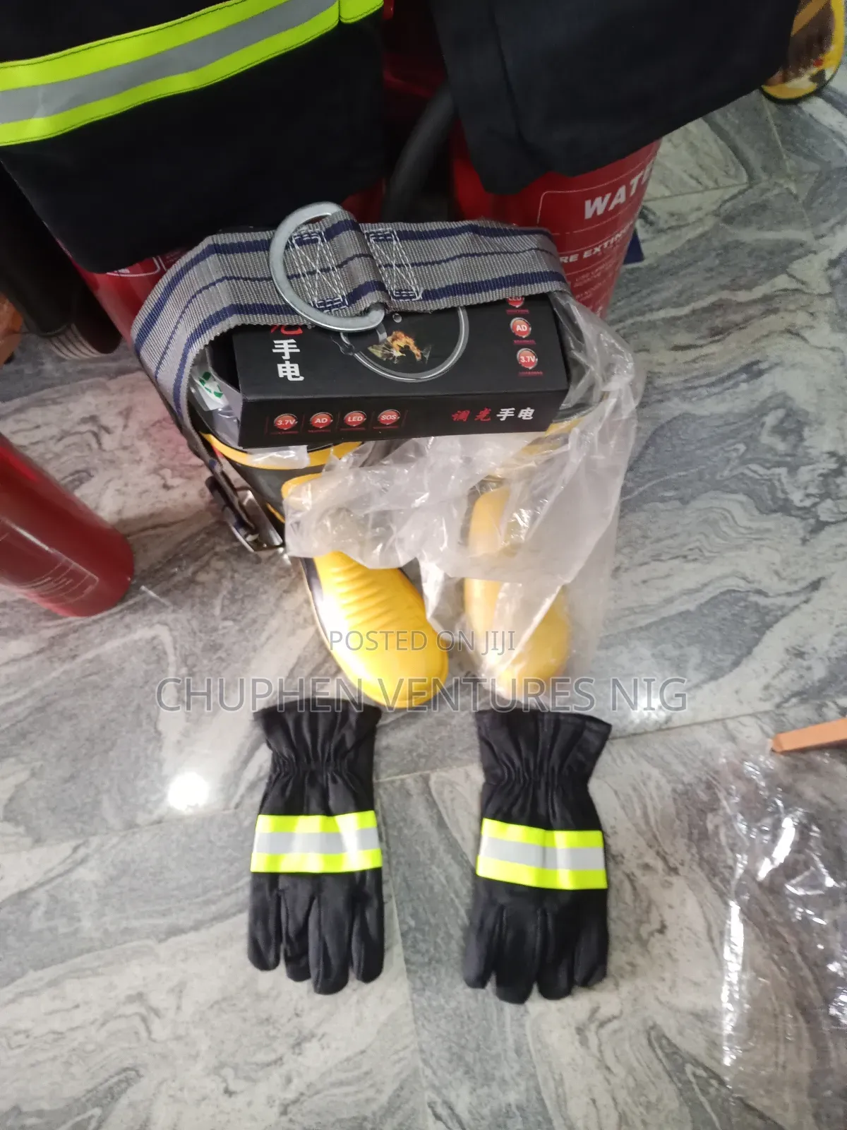 Complete Set Of Fireman Kit.