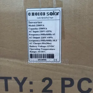 2.5kva 12v Choice Solar Inverter Pure Sine Wave