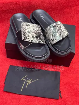 Zanotti Leather Slipers