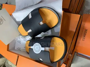 Original Leather Hermes Slipers