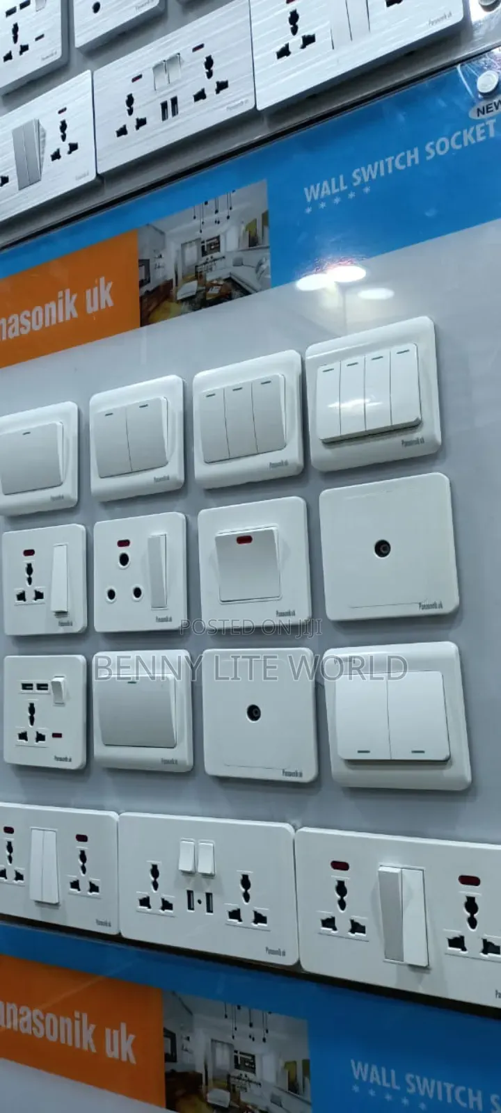 Luxury England Switch's and Sockets