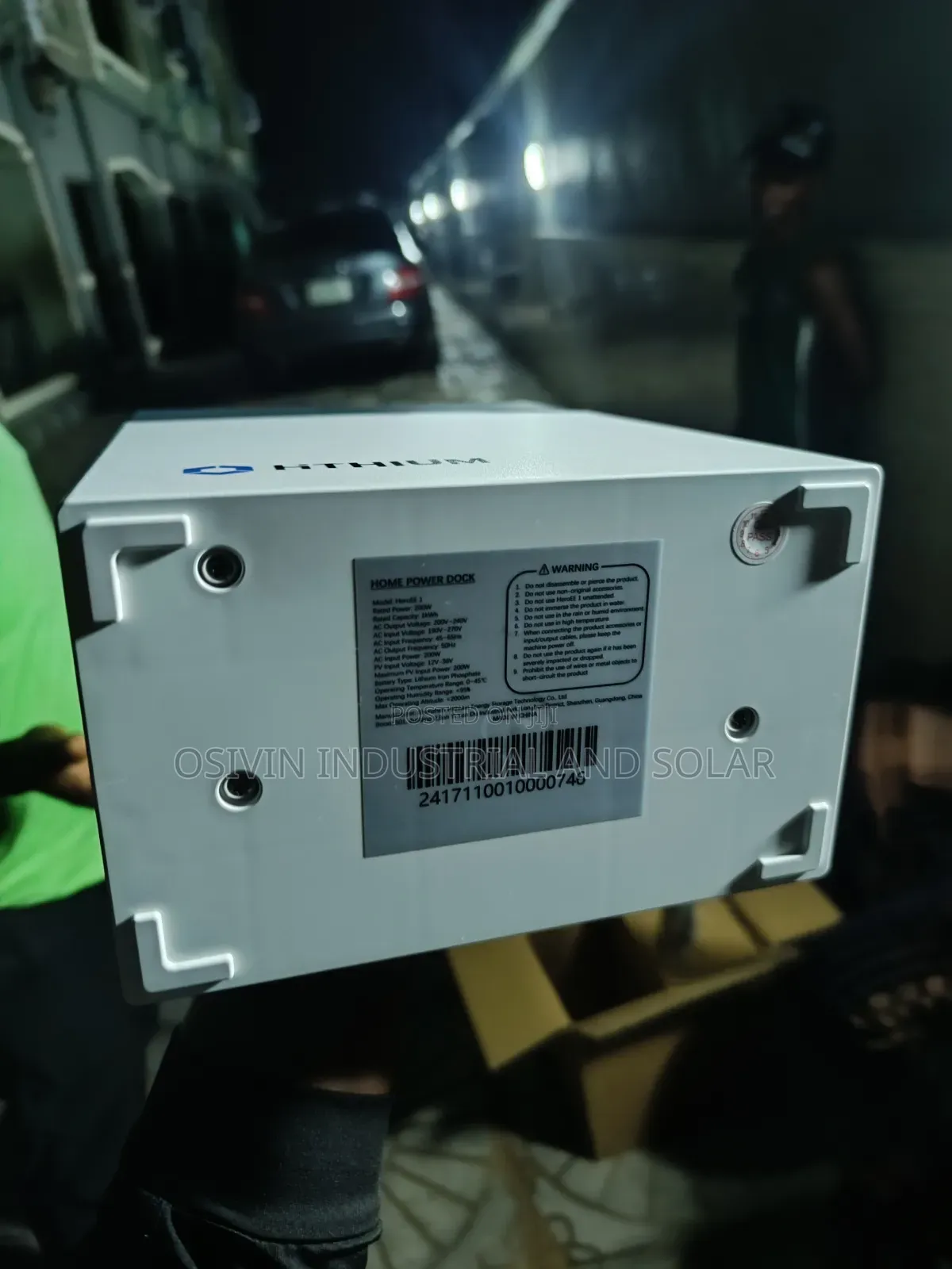 Original 500w Hithium Solar Generator With 180w Solar Panel