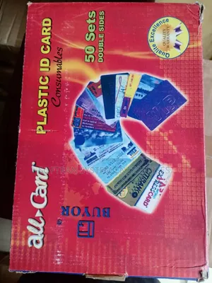 Buyor Plastic Id Card Consumable - 50 Sheets