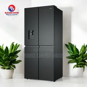 Hisense 56WCB 432L Side by Side Refrigerator Black