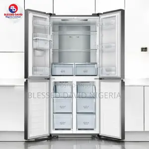 Hisense 56WCB 432L Side by Side Refrigerator Black