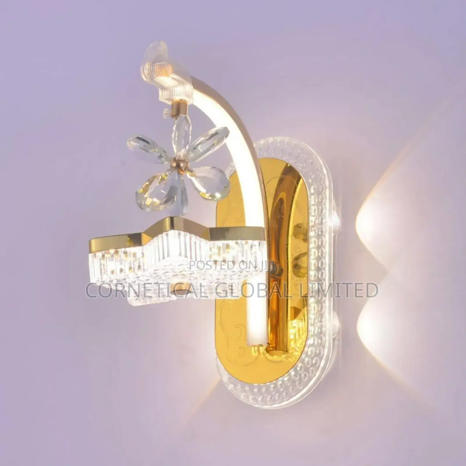 Modern Crystal LED Wall Bracket Light