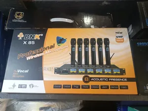 BNK 6 Handle Digital Wireless Microphone 300meter Range