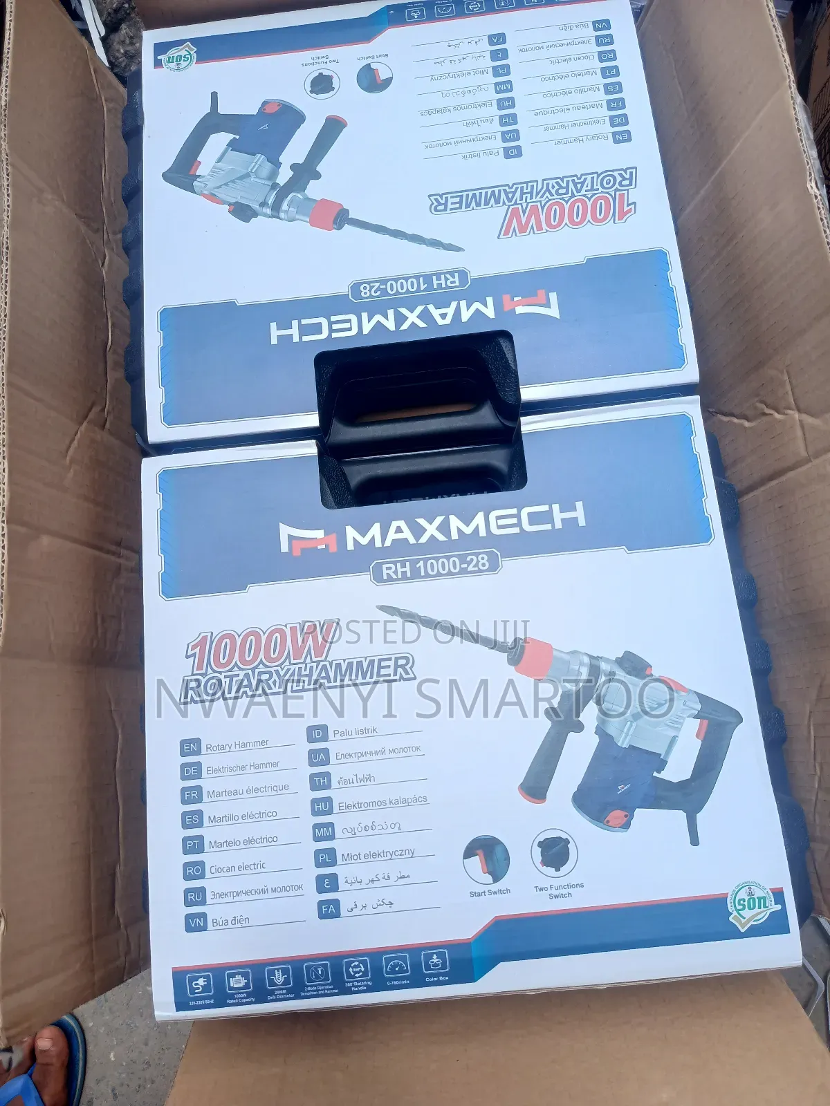 Maxmech Rotary Hammer 1000w