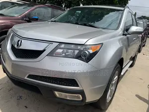 Acura MDX Advance Package SUV AWD (3.7L 6cyl 6A) 2010 Silver