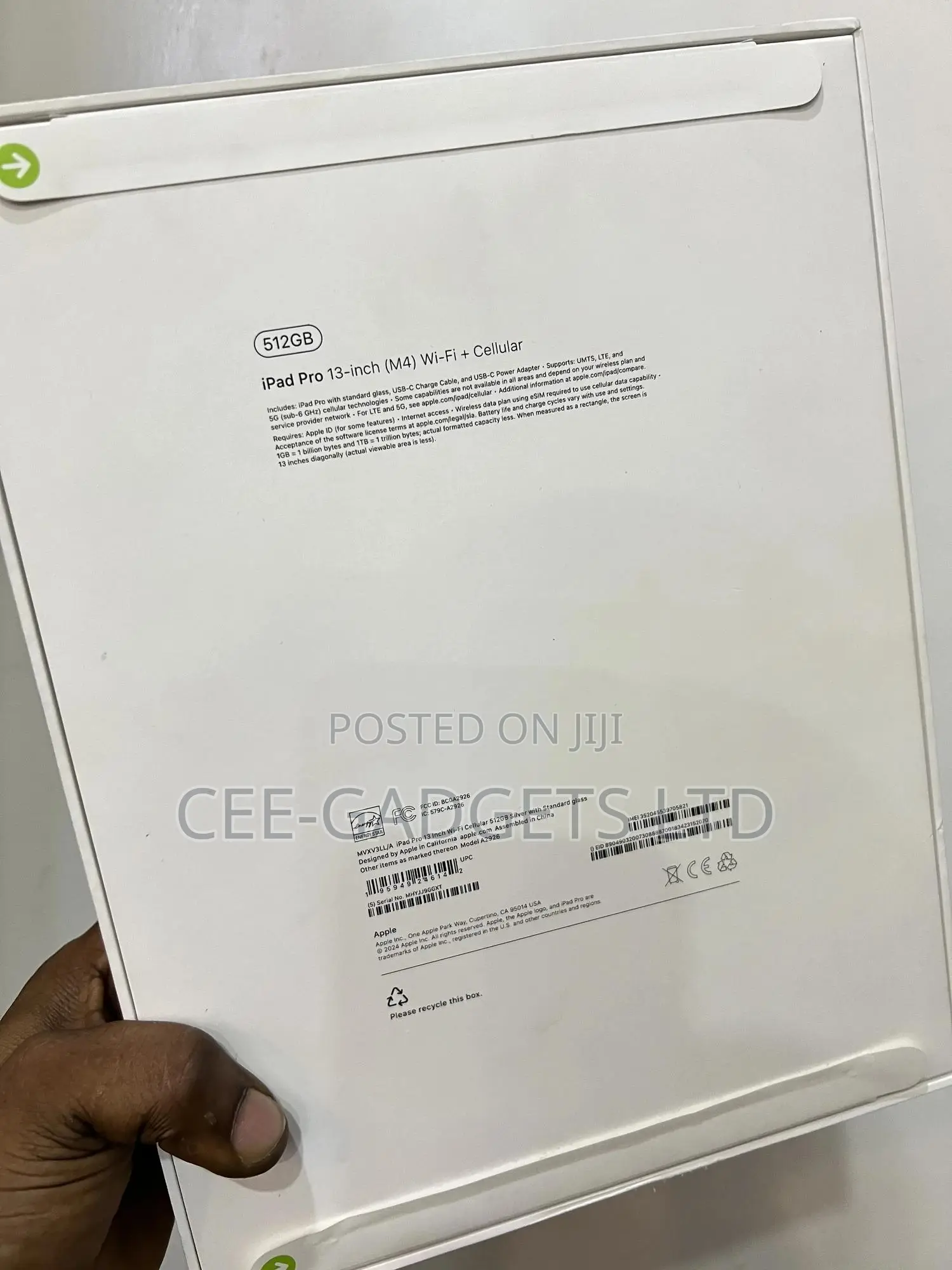 New Apple iPad Pro 13 (2024) 512 GB Silver