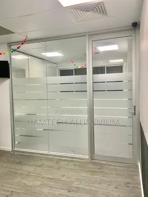 Frosted Glass Partition