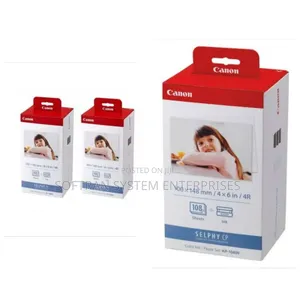 Canon Photo Paper + Ribbon 4x6" (108 Sheets)
