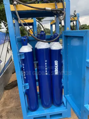 Oxygen Offshore Gas Rack Standard Quality Rack of 6 Bottles